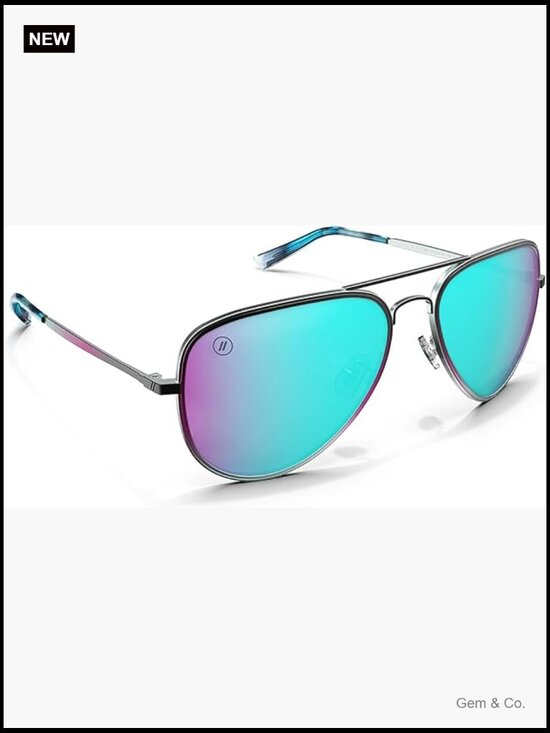 Aviator Polarized Sunglasses 100% UV Protection Metal main image 4
